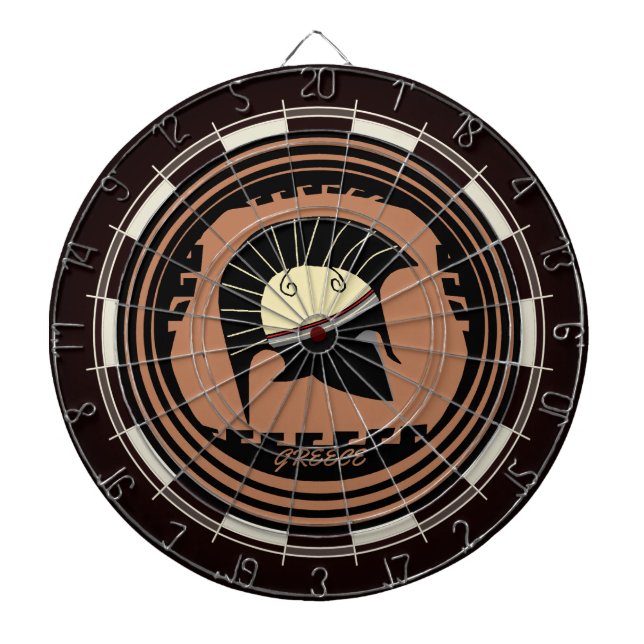 Greece Corinthian Helmet Dartboard (Front)