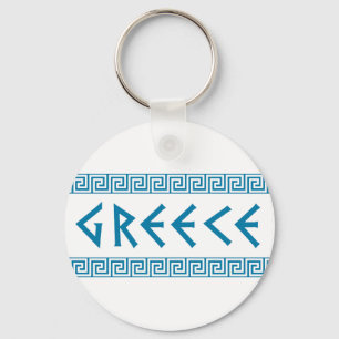 greece country nation text name symbol greek trave key ring
