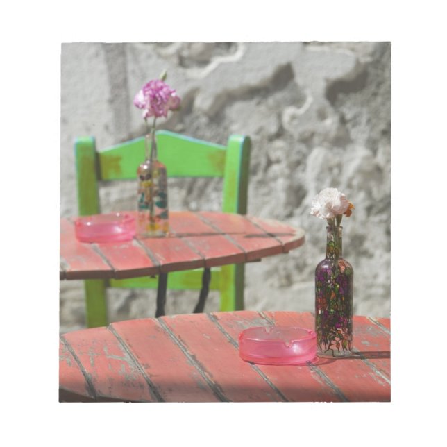 GREECE, CRETE, Hania Province, Hania: Colourful 2 Notepad (Front)