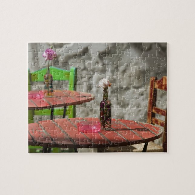 GREECE, CRETE, Hania Province, Hania: Colourful Jigsaw Puzzle (Horizontal)