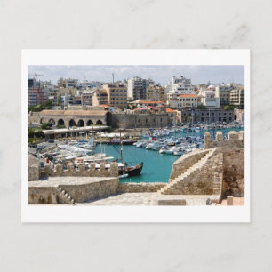 Greece Crete Heraclion Postcard