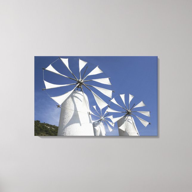 GREECE, CRETE, Iraklio Province, Ano Kera: 2 Canvas Print (Front)