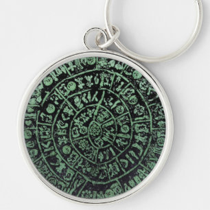 Greece Crete Phaistos ancient disc history code Mi Key Ring