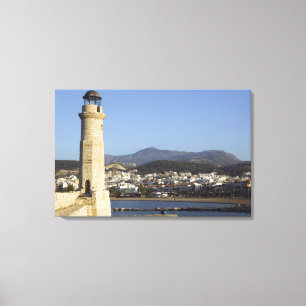 GREECE, CRETE, Rethymno Province, Rethymno: Canvas Print
