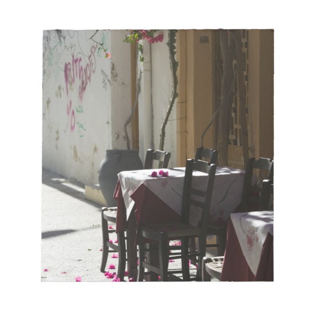 GREECE, CRETE, Rethymno Province, Rethymno: Old 2 Notepad (Front)
