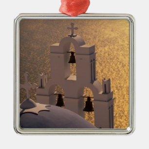 Greece, Cyclades Islands, Santorini, Thira, Metal Tree Decoration