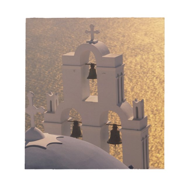 Greece, Cyclades Islands, Santorini, Thira, Notepad (Front)