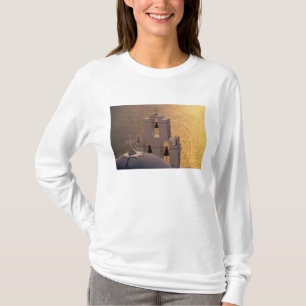 Greece, Cyclades Islands, Santorini, Thira, T-Shirt