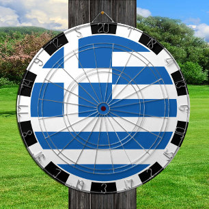 Greece Dartboard & Greek Flag / game board