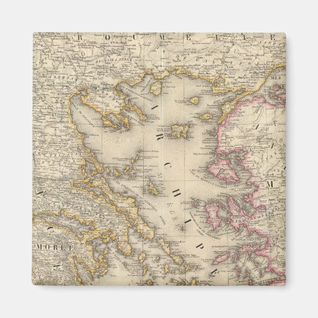 Greece Europe 27 Magnet (Front)