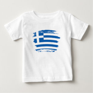 Greece flag baby T-Shirt