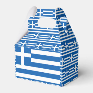 Greece Flag Favour Box
