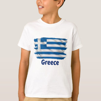 Greece Flag for Kids T-Shirt