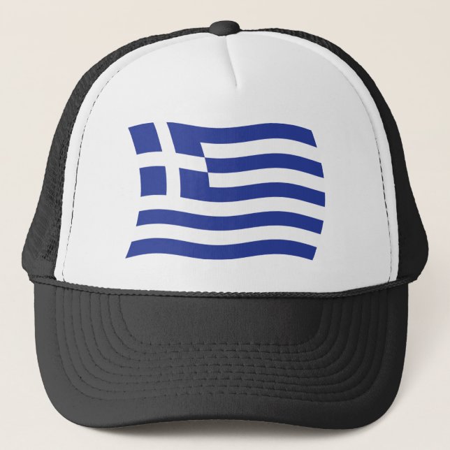 Greece Flag Hat (Front)