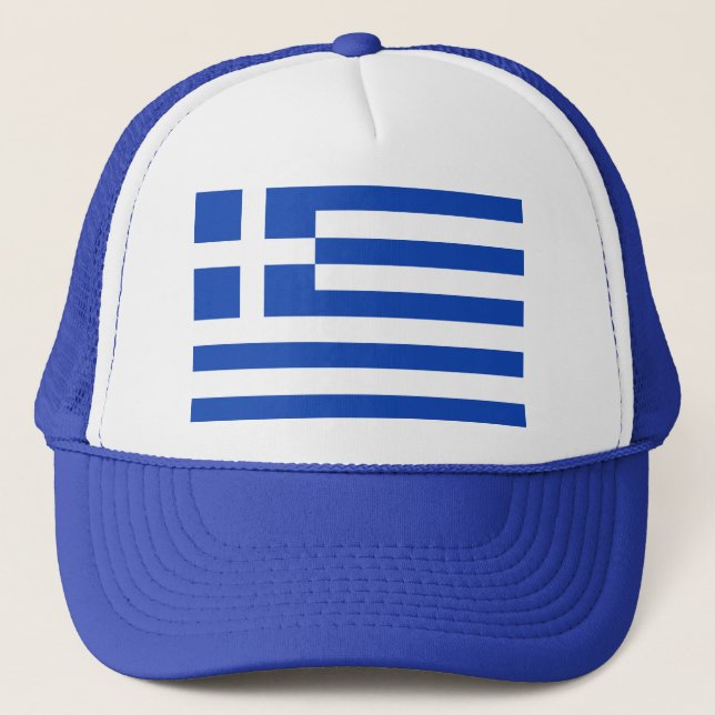 Greece Flag Hat (Front)