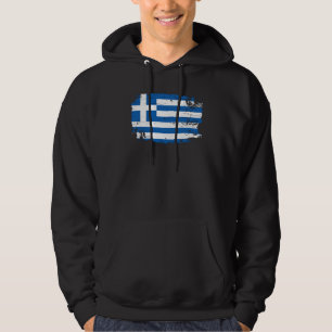 Greece Flag Hoodie