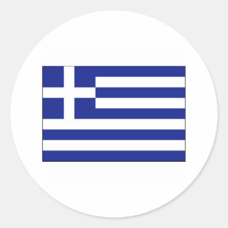 Greece FLAG International Classic Round Sticker