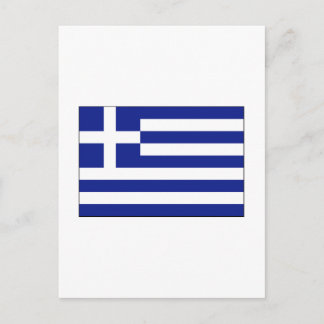 Greece FLAG International Postcard