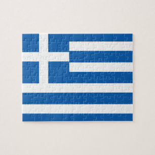 Greece Flag Jigsaw Puzzle