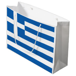 Greece Flag Large Gift Bag