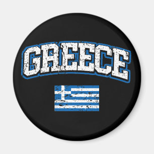 Greece  Flag Magnet