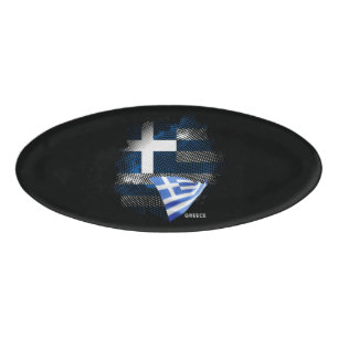 Greece flag name tag