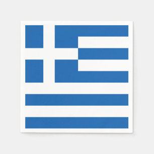 Greece flag Paper Napkin