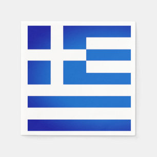 Greece Flag Party Napkins