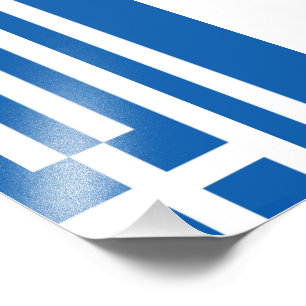 Greece flag photo print
