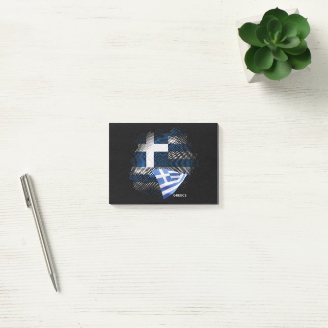Greece flag post-it notes (Office)