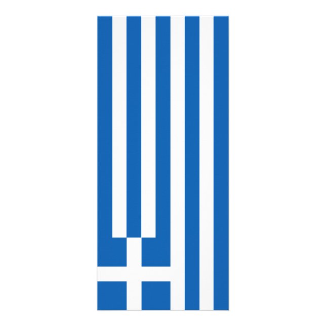 Greece flag rack card (Front)