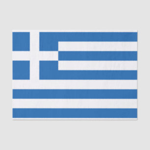 Greece Flag Tissue Paper