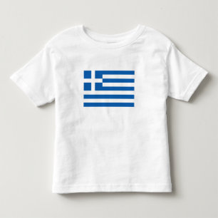 Greece Flag Toddler T-Shirt