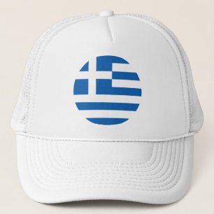 Greece flag Trucker Hat