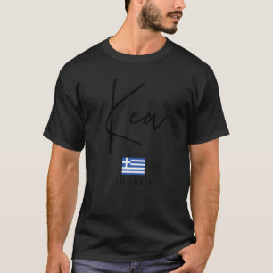 Greece Flag Vacation Island Kea T-Shirt
