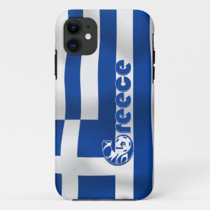 Greece Football Flag iPhone 11 Case