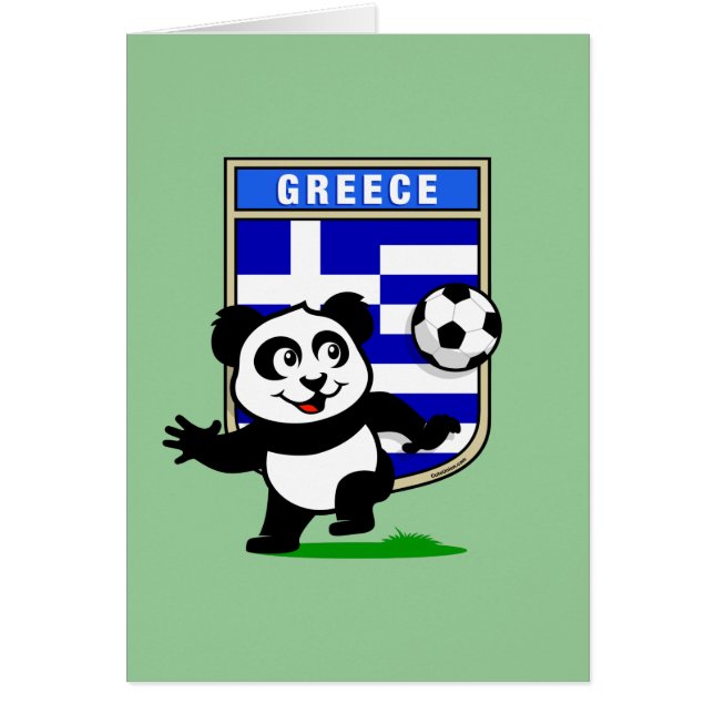 Greece Football Panda (Front)