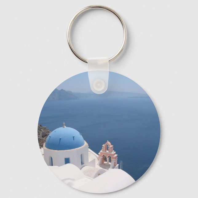 Greece Forever Key Ring (Front)