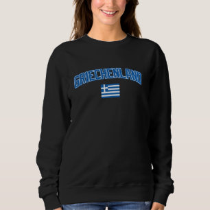 Greece Gift Flag Greece Greek Hellas Athens  1 Sweatshirt