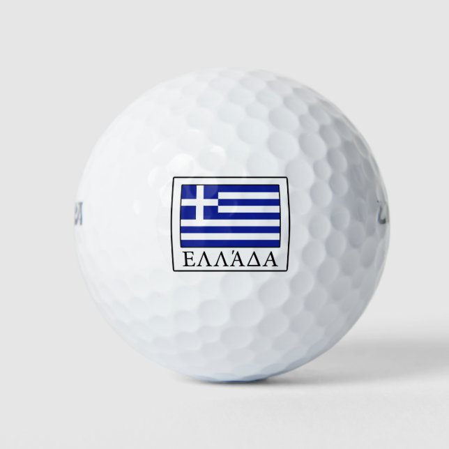 Greece Golf Balls (Front)