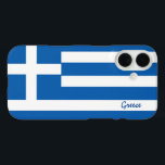 Greece & Greek Flag fashion, travel / sports iPhone 16 Case<br><div class="desc">Iphone Case (Mobile): Greece & Greek Flag fashion - love my country,  national patriots,  travel,  holiday /sports fans</div>