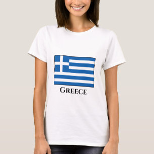 Greece (Greek) Flag T-Shirt