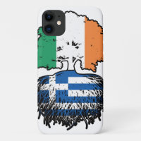 Greece Greek Irish Ireland Tree Roots Flag