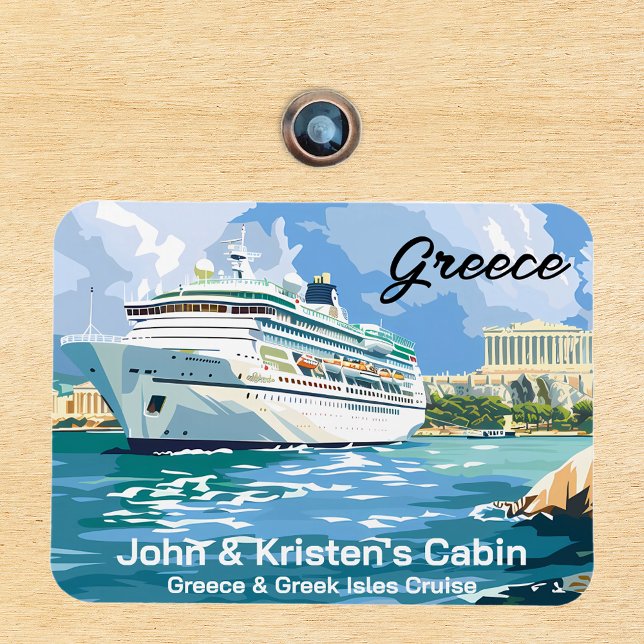 Greece Greek Isles Island Cruise Ship Magnet (Creator Uploaded)