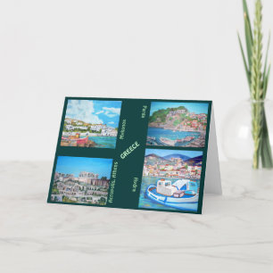 Greece - Greeting Card
