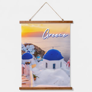 Greece Hanging Tapestry