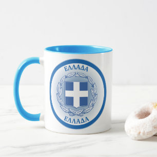 Greece Heritage Emblem Mug