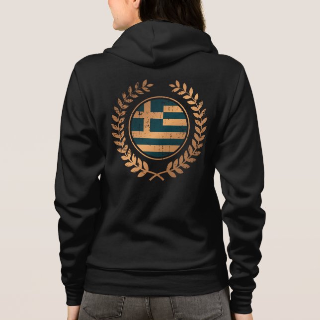 Greece Hoodie (Back)