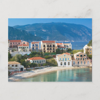GREECE, Ionian Islands, KEFALONIA, Assos: 2 Postcard