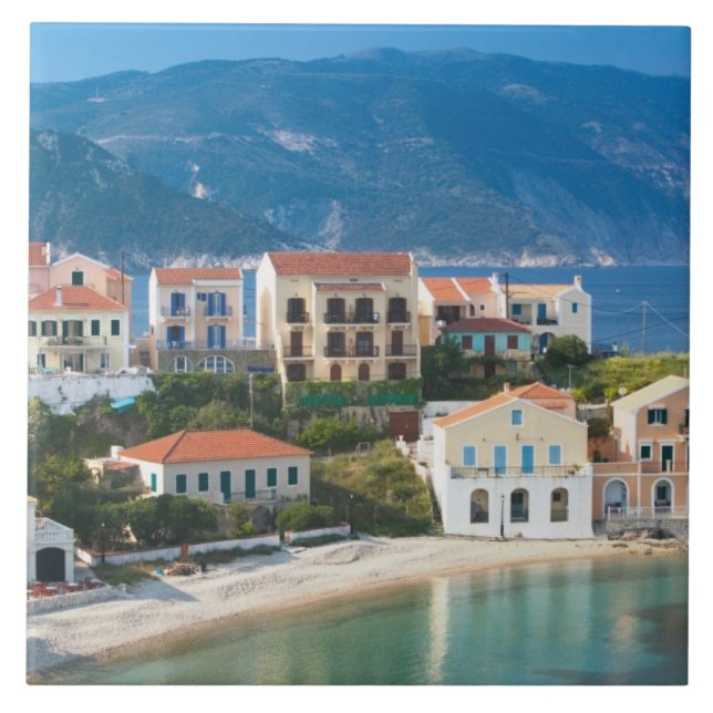 GREECE, Ionian Islands, KEFALONIA, Assos: 2 Tile (Front)